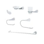 Set Accesorio Baño 6 Piezas Onix Cromo Brillante