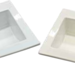 Lavamanos Tipo Mesón Blanco 40 x 40 cm Submontar