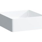 Lavamanos Vessel Cuadrado 38*38 Borde Delgados