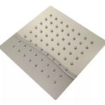 Regadera Ducha Cuadrada 15*15 Cm Slim Acero